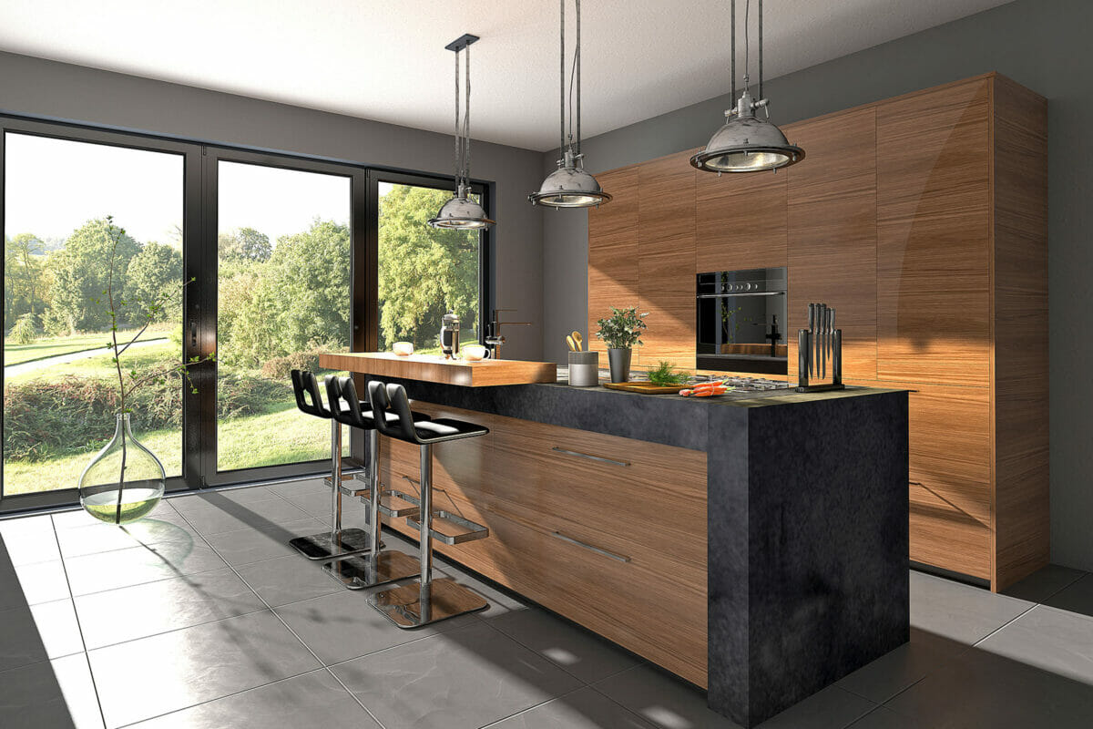 bacchon ke steel ke kitchen set